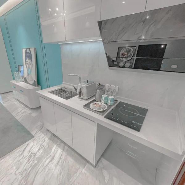 30平藍白色調公寓