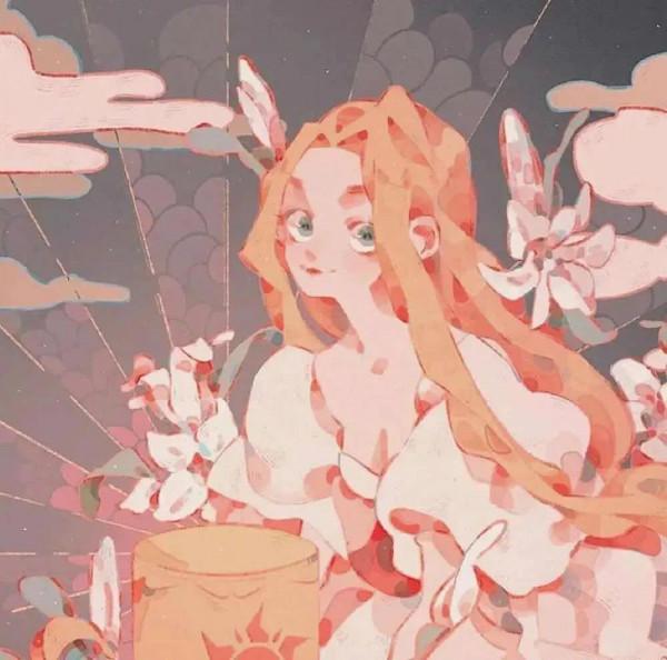 超治癒的動漫頭像｜月落星沉