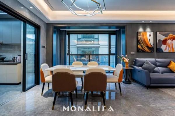 蒙娜麗莎瓷磚|現代輕奢三層疊墅,三代人獨立自由的家 蒙娜麗莎瓷磚|現代輕奢三層疊墅,三代人獨立自由的家