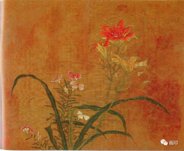 五代 · 黃居寀《花卉寫生圖冊》