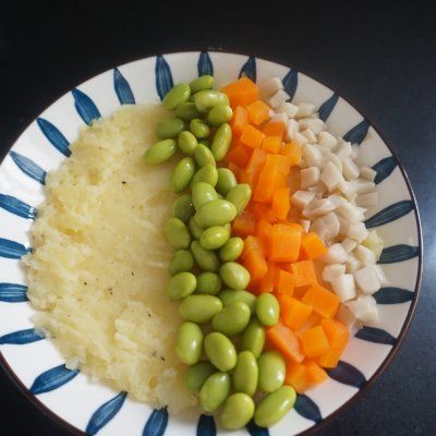 #一起土豆沙拉吧# 土豆沙拉彩虹能量碗