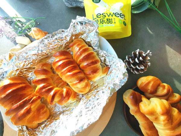 #健康甜蜜烘焙料理#毛毛蟲小麵包