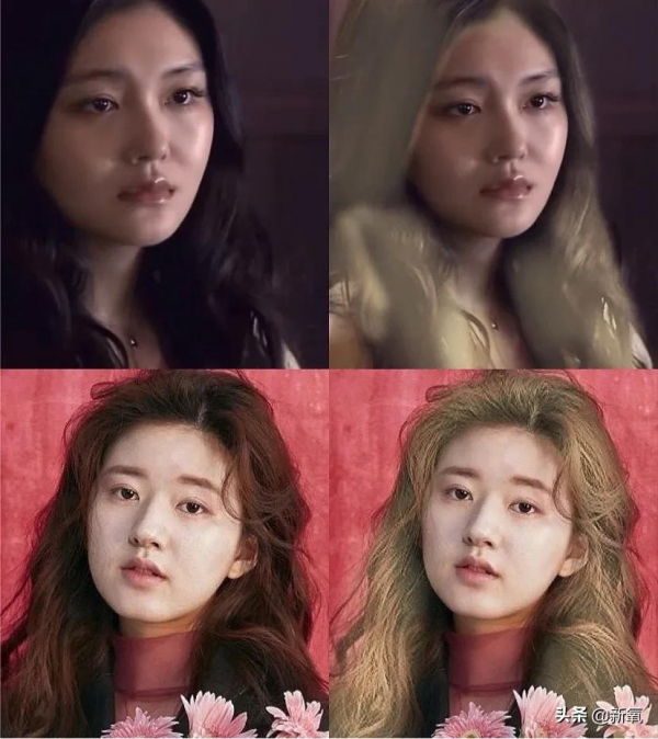 她這眼睛，好像上紅毯前臨時去割的哦...