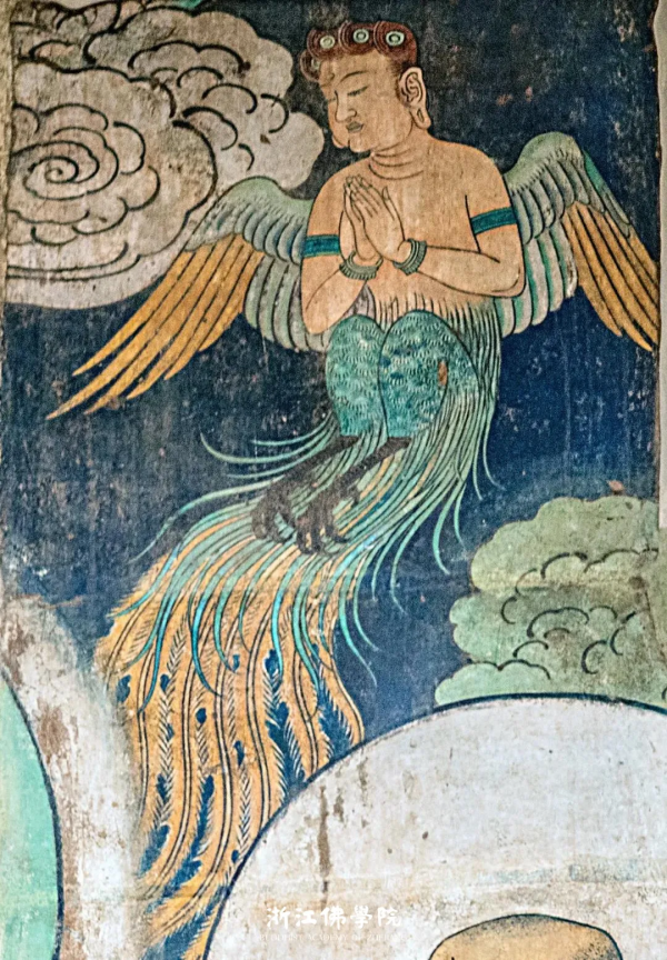 元代11.11米“彌勒說法圖”壁畫，1925年被切割成60多塊剝走，現館藏於加拿大