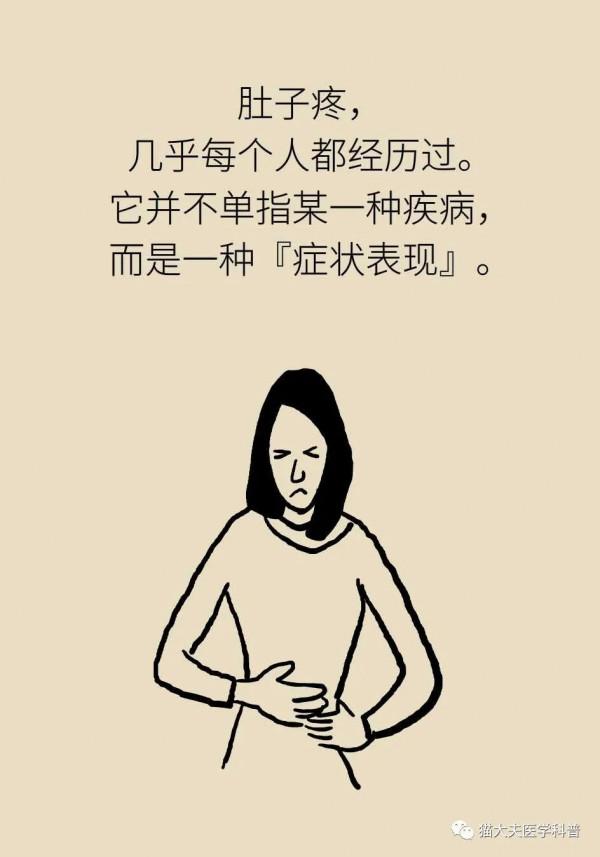 腹痛病因知多少？| 醫學小漫畫