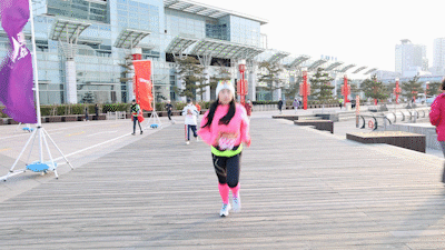 確診癌症後，她決定去跑馬拉松