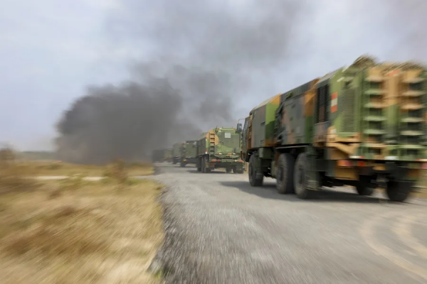 報告！第71集團軍防空勁旅“空中開花”前準備完畢