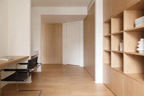 “準二胎”之家！100㎡四室改三室，主臥大套間，海量隱形收納