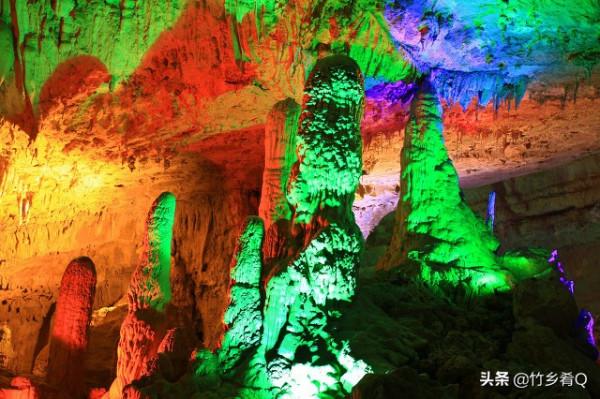 天然溶洞奇觀美景