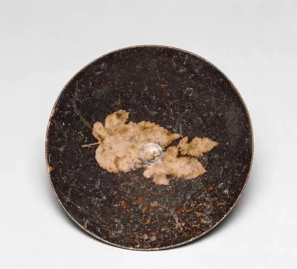 宋吉州窯木葉盞欣賞 宋吉州窯木葉盞欣賞