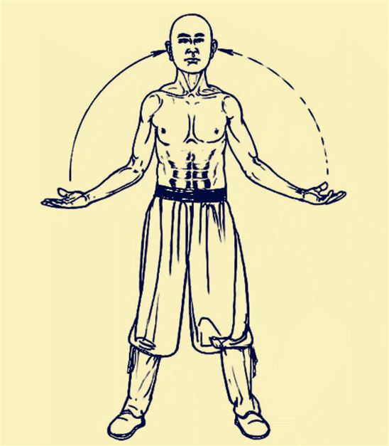 易筋經,禪宗達摩祖師創立,拉伸筋骨強身健體,收藏版,第十一式 易筋經,禪宗達摩祖師創立,拉伸筋骨強身健體,收藏版,第十一式