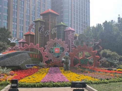 北京國慶景觀佈置今天全部完成驚豔亮相