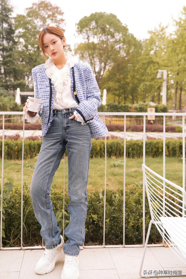 江疏影的腿精褲火了！換季正確降溫搭配，保暖時髦兩不誤