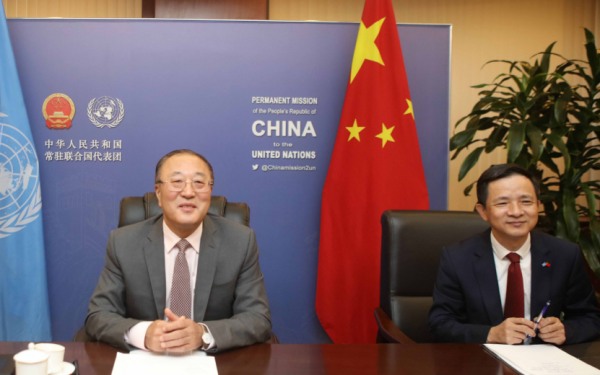 80:43!美法陰謀再遭挫敗,張軍大使批法國:委身強權自取其辱 80:43!美法陰謀再遭挫敗,張軍大使批法國:委身強權自取其辱