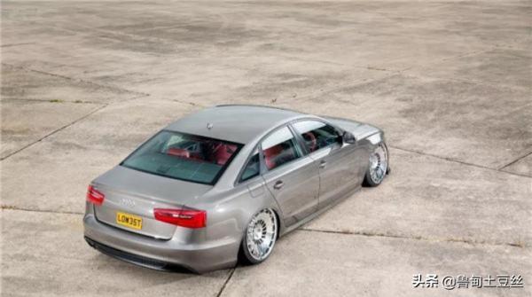 「轂銳馳」一臺改裝得相當有姿態的奧迪A6