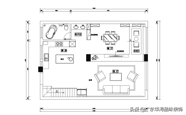 180㎡現代輕奢風，集現代與科幻為一體，營造不一樣的溫暖