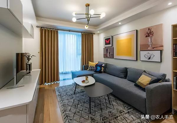 裝修了4個月完工，看到的第一感覺很溫馨，裝修才花費10萬左右