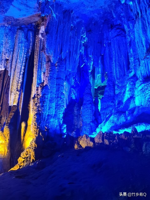 天然溶洞奇觀美景