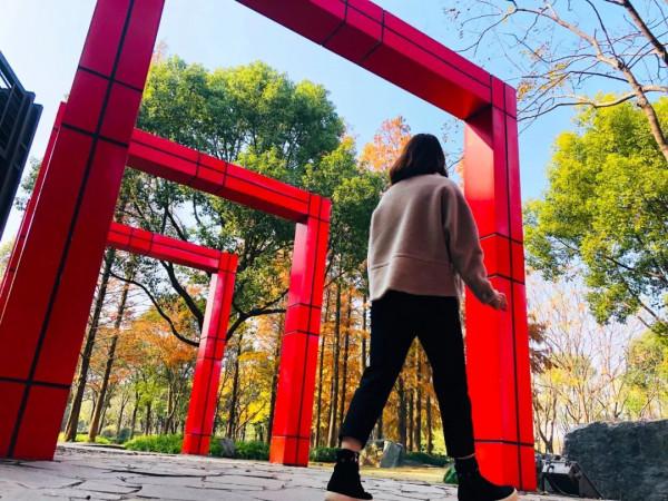 遠眺江岸、近賞湖畔，有“杉”有水的浦江第一灣，讓人驚豔