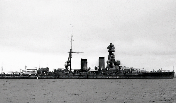“長門號”戰列艦，二戰時期實力排名前5的超級戰列艦