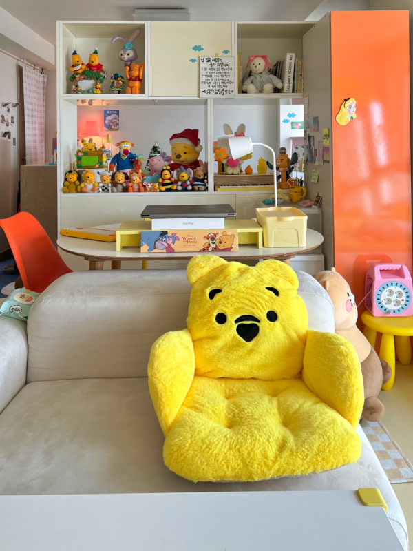 拒絕“傳統斷舍離”，46㎡全屋塞100多個玩偶，依舊保持一塵不染