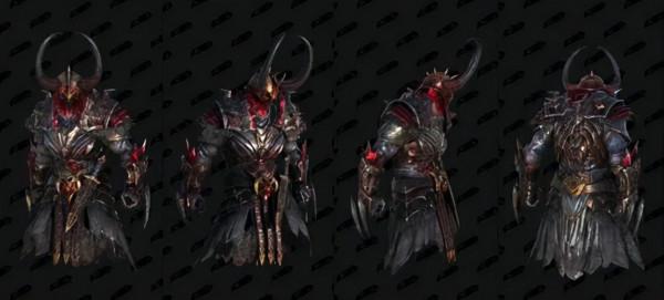 暗黑破壞神：不朽封測野蠻人盔甲套裝