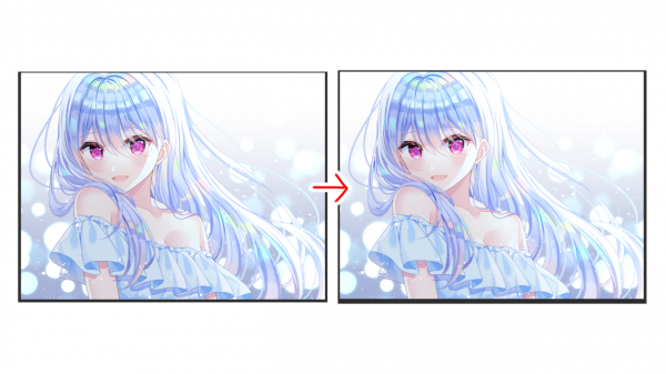 動漫人物後面的背景怎麼畫？使用模糊濾鏡繪製閃光背景