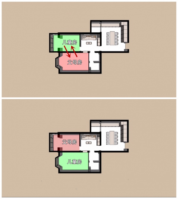 為了孩子，從休斯頓搬回北京，80㎡兩居室花32萬改造，儲物量大增