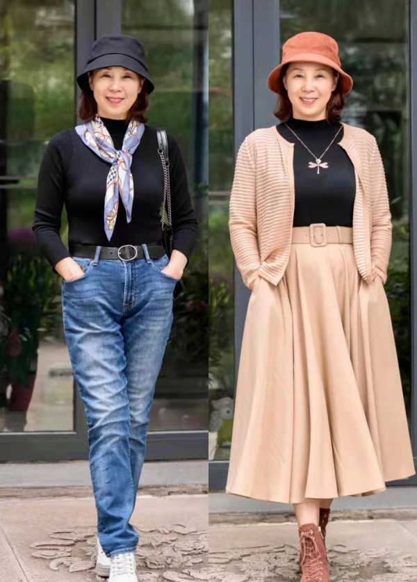 女人六十而不老，這位阿姨優雅的穿搭，真實自然接地氣，非常減齡