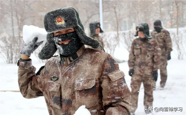 ​雪與兵相遇,美不美自己看! ​雪與兵相遇,美不美自己看!