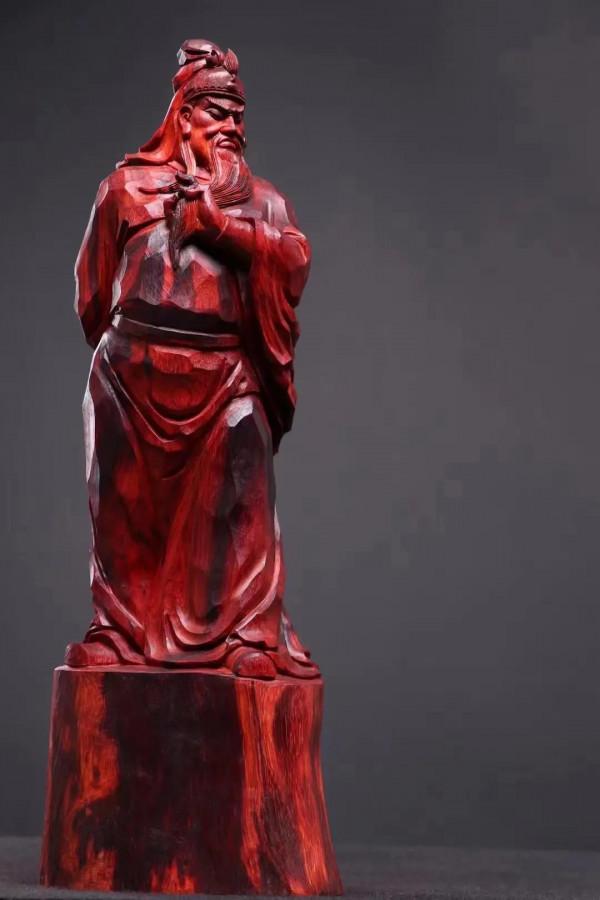 寥寥幾刀啄武聖，夜讀春秋是關公！八月舊作，如今依然滿意非常