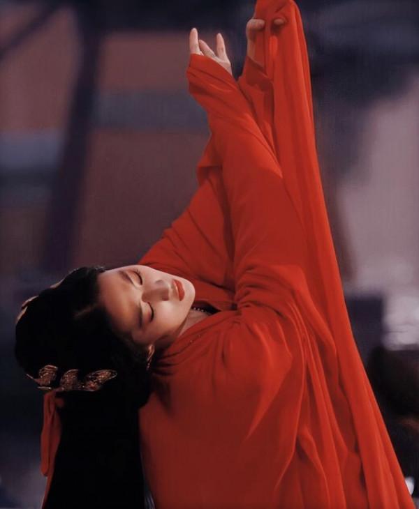 《銅雀臺》中的劉亦菲，翩若驚鴻，美得讓人驚豔