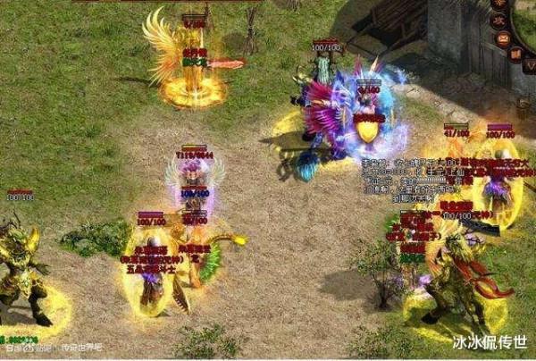 傳奇世界：有見過這樣一個行會嗎？全員紅名，肆意殺戮