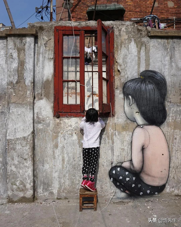 這些融合了中國元素的塗鴉別具一格