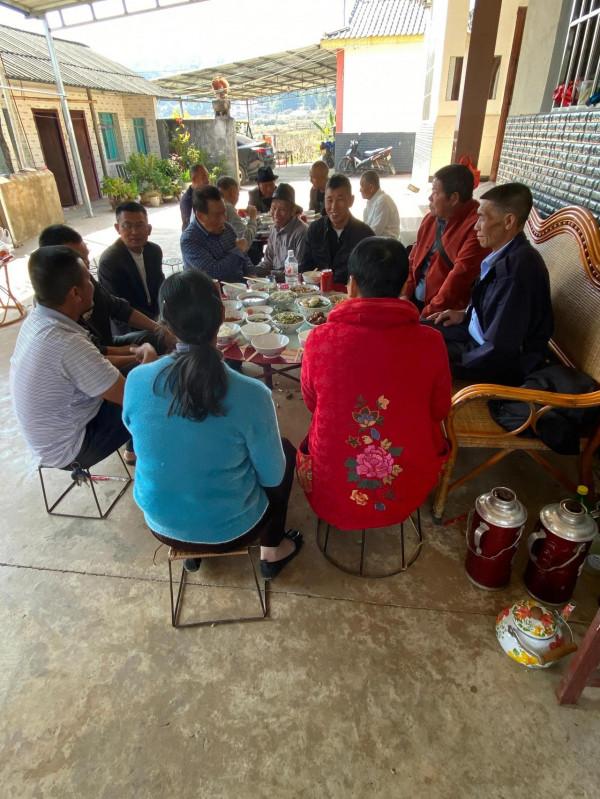 一個老兵的笑容