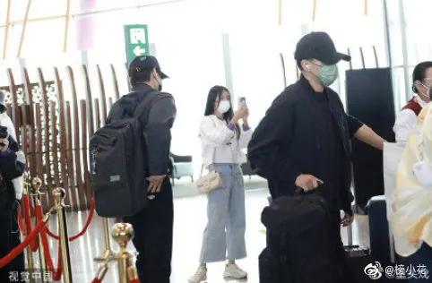 #劉愷威魏大勳機場偶遇# #劉愷威魏大勳機場偶遇#