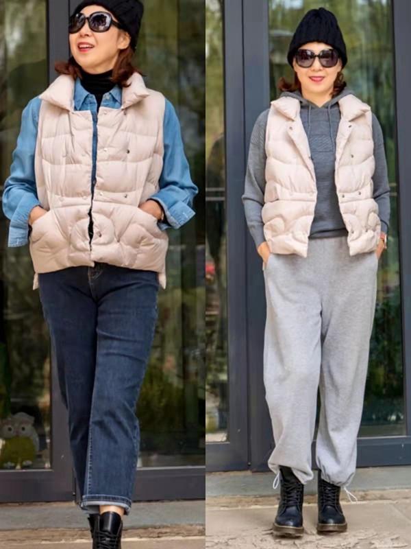 上了年紀身材又胖該怎麼穿？借鑑65歲微胖博主的搭配，時尚又優雅