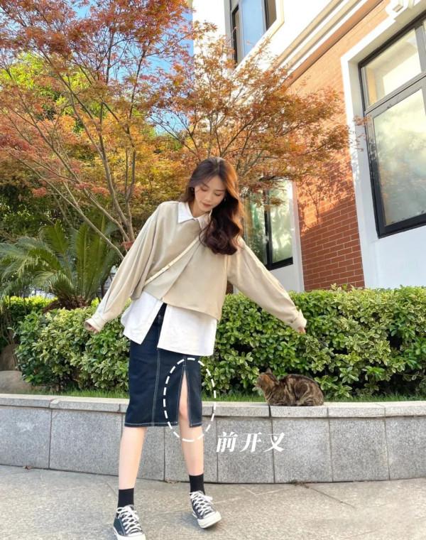 4條好看不凍人的厚半裙，搭什麼都顯瘦