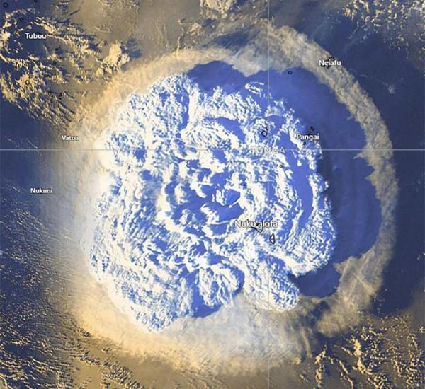 1000，還是10000，湯加火山爆發到底相當於多少顆原子彈的威力？