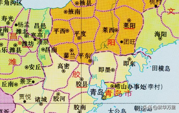 山東省的區劃調整，16個地級市之一，青島市為何有10個區縣？