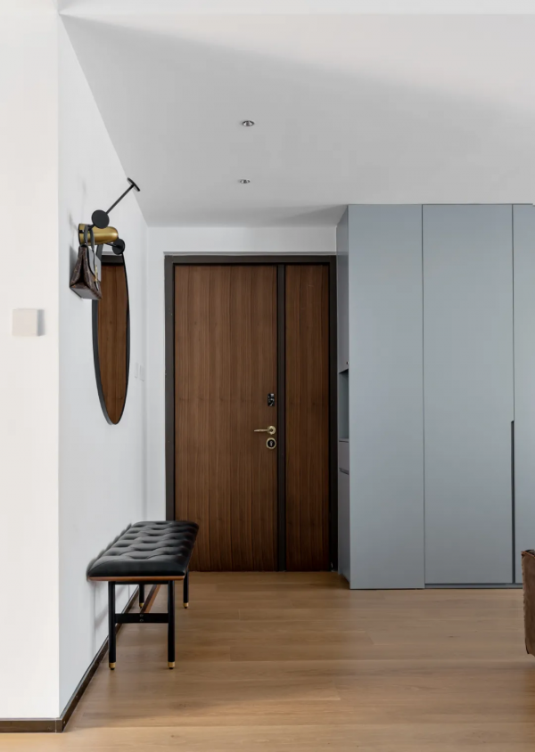 142㎡現代北歐風格新房裝修，有溫度的臥室愛了