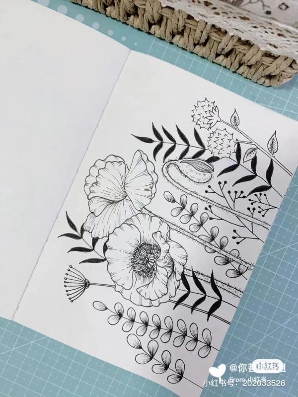 頂級創意線描,張張精緻走心,不收藏太可惜了 頂級創意線描,張張精緻走心,不收藏太可惜了