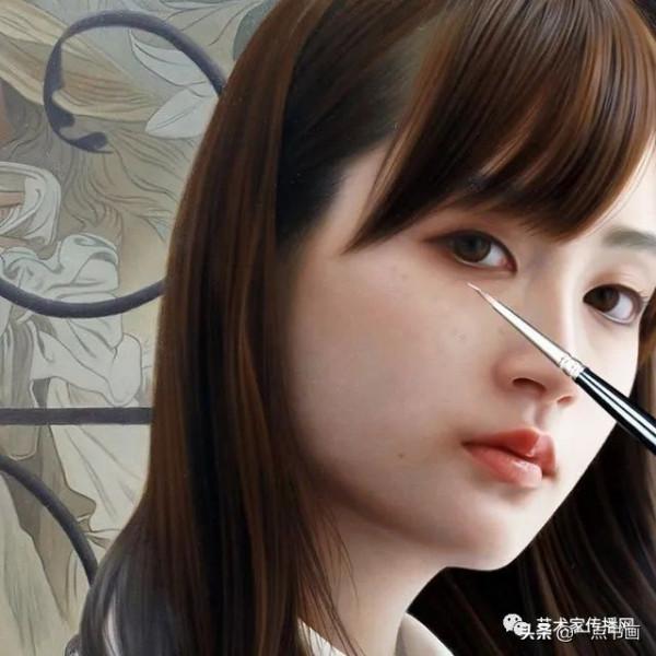 日本 岡靖知 寫實作品欣賞