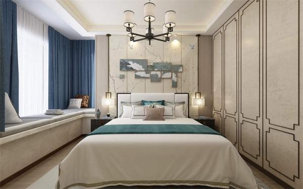 三居室家庭裝修設計，125㎡新中式可大氣了