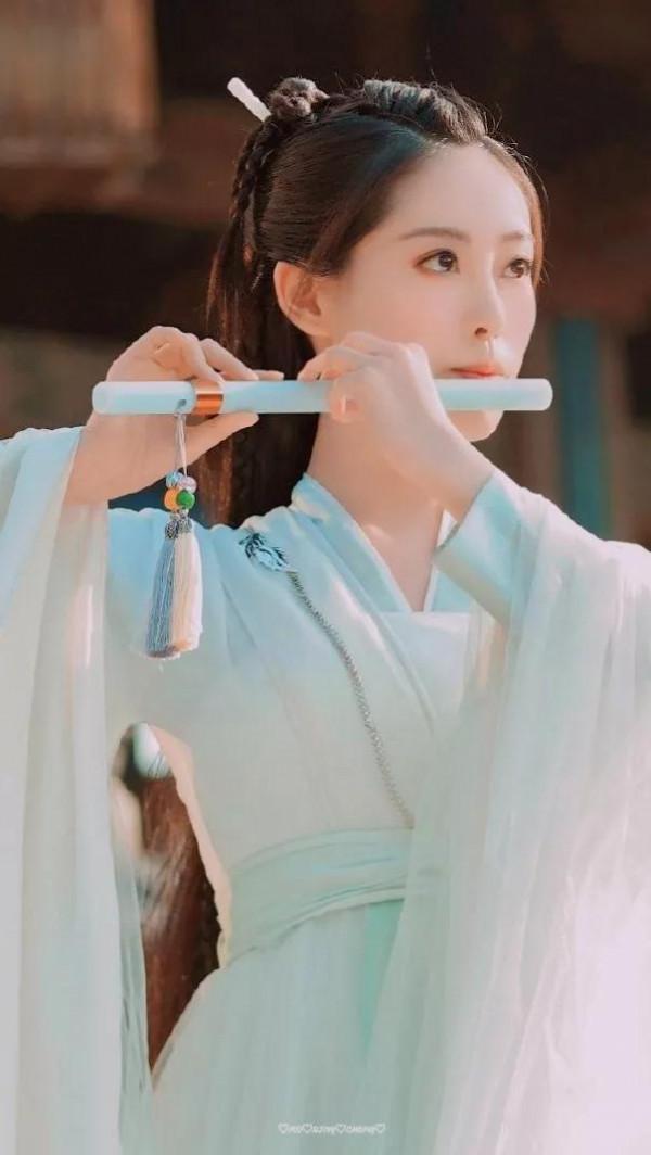 祝緒丹古裝桌布