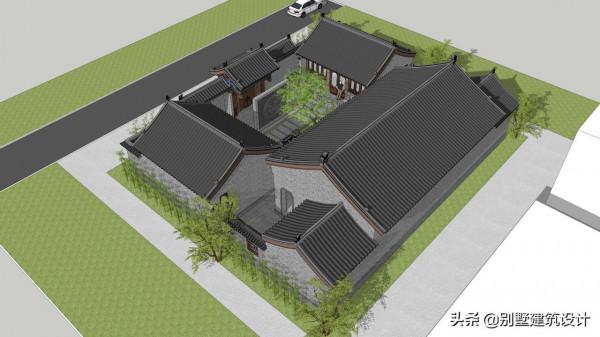 湖南一層傳統中式三合院 湖南一層傳統中式三合院