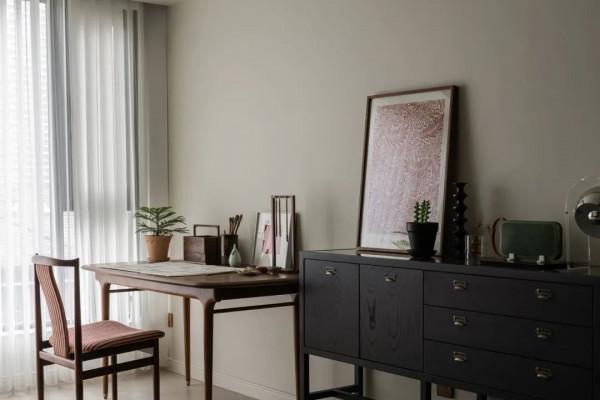 化繁為簡的125㎡奶咖味兒住宅，用“光”營造氛圍