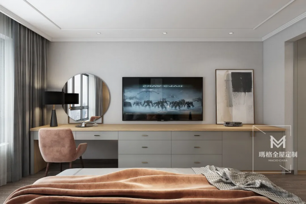 羨慕！鄰居家的262㎡新中式雅居，光玄關就甩我家的幾條街