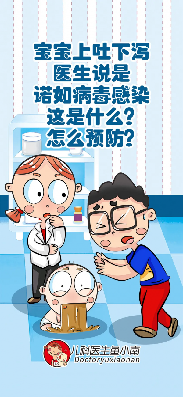 寶寶上吐下瀉，醫生說是諾如病毒感染，這是什麼？怎麼預防？