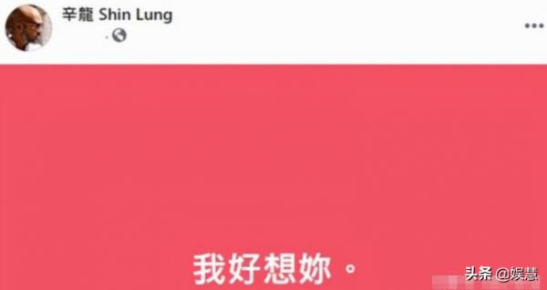 痴情男辛龍“雙雙節”思念亡妻，時隔18個月仍未走出劉真去世陰霾